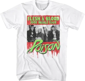 1991 World Tour Poison T-Shirt