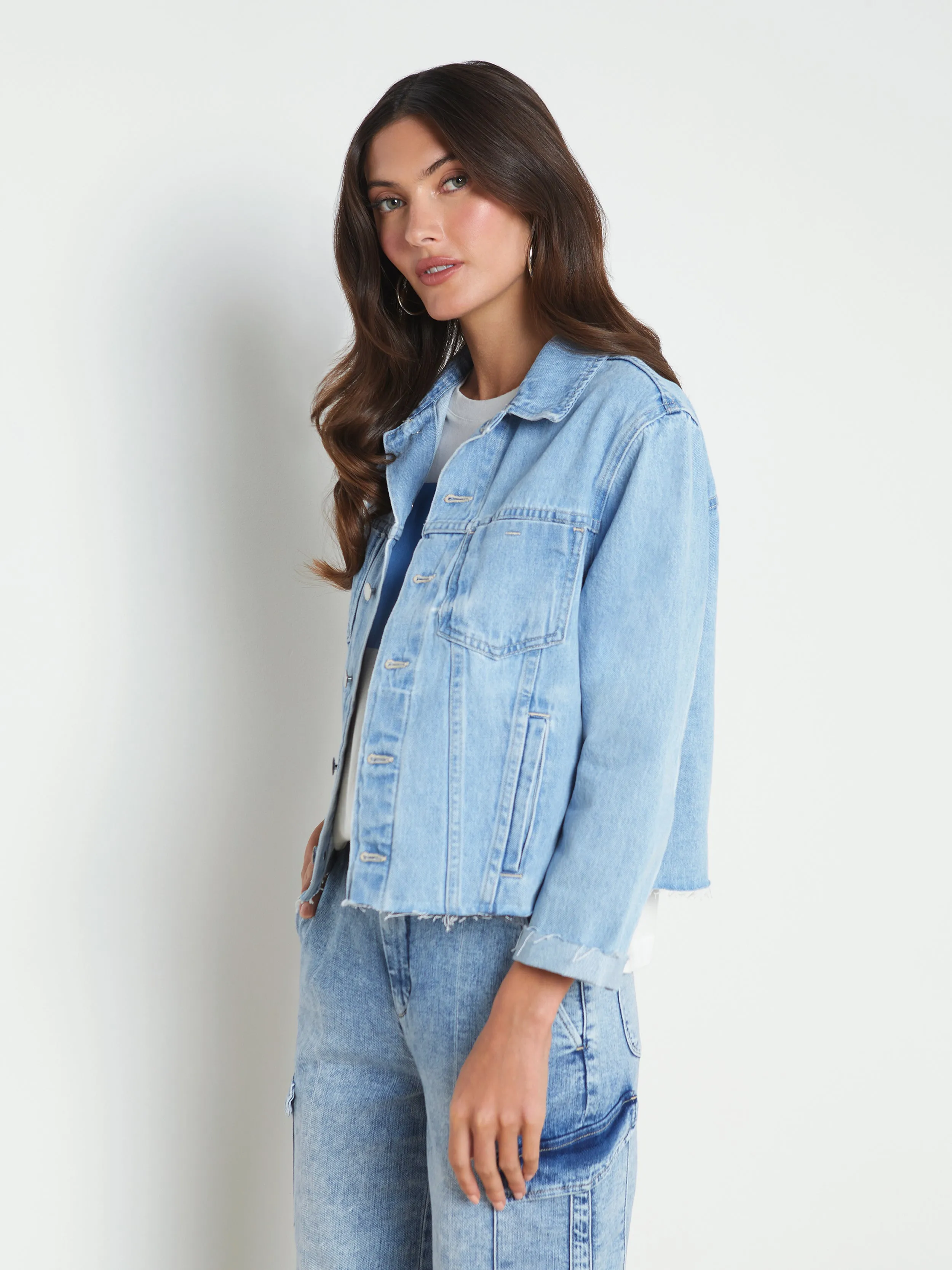 Ailana Maui Moon Jean Jacket