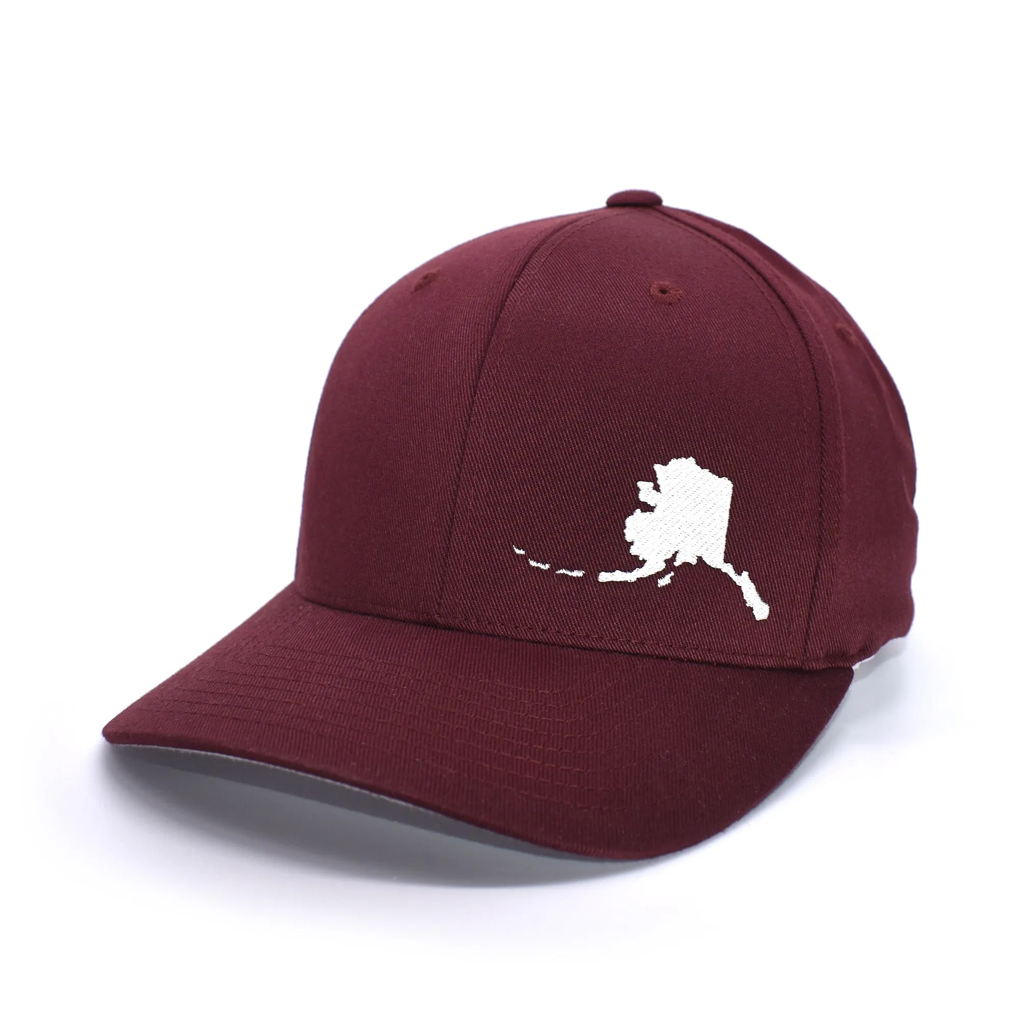 Alaska State Outline FlexFit Hat