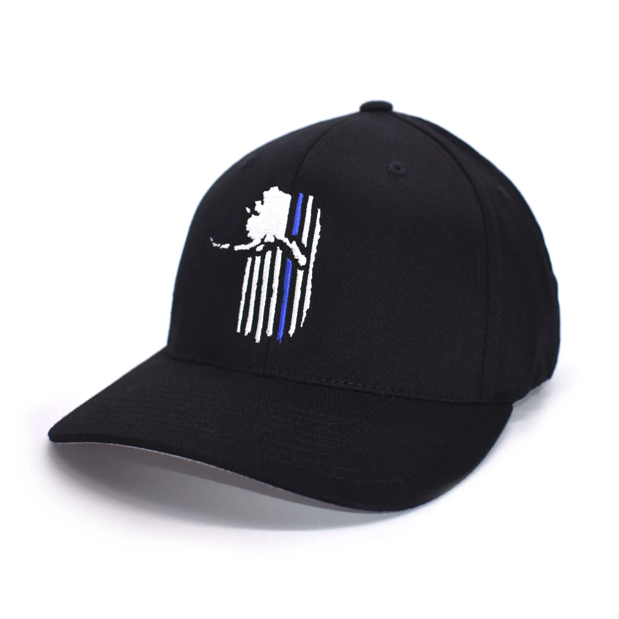 Alaskan Patriot Blue Line Police Support Hat