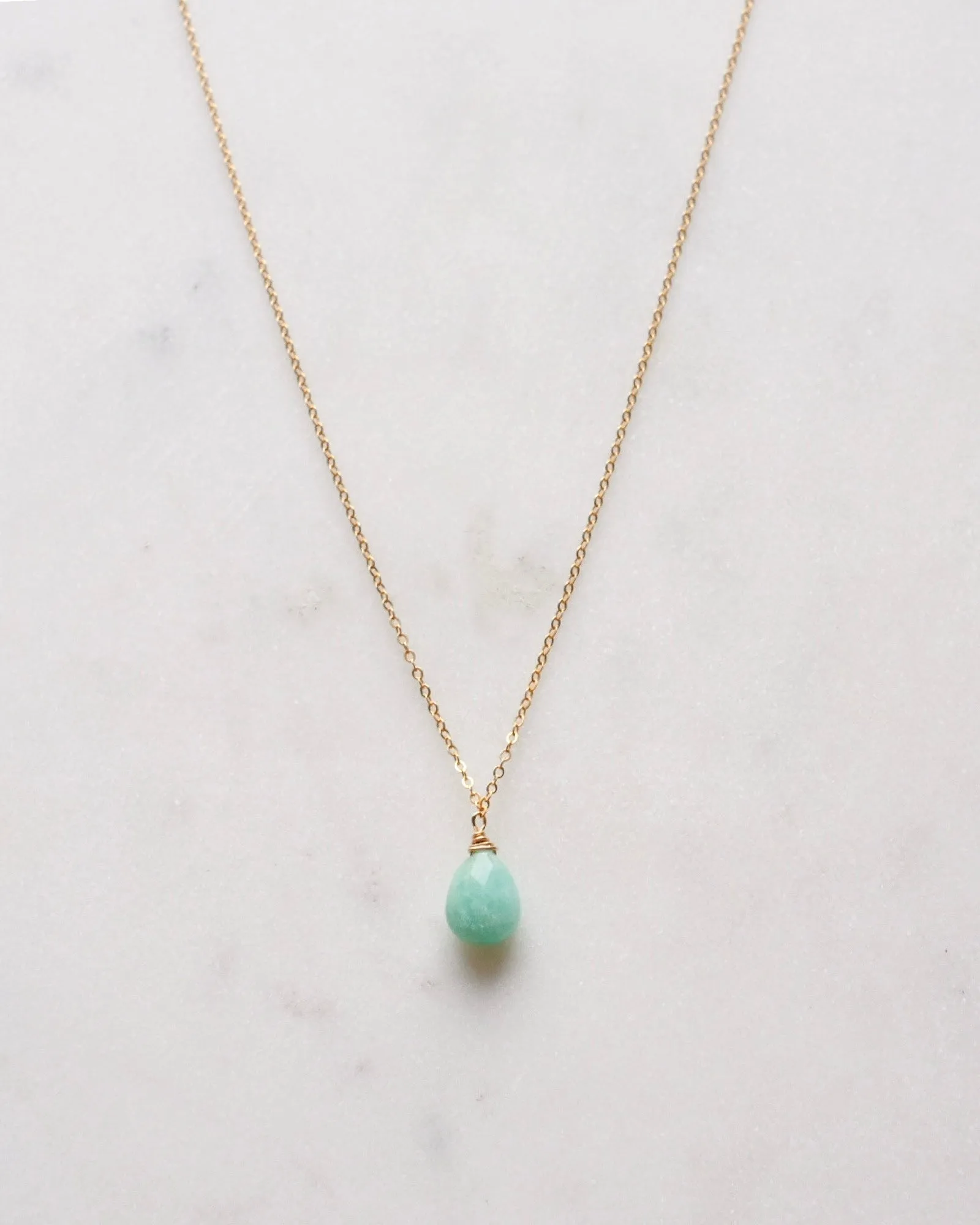 Amazonite necklace