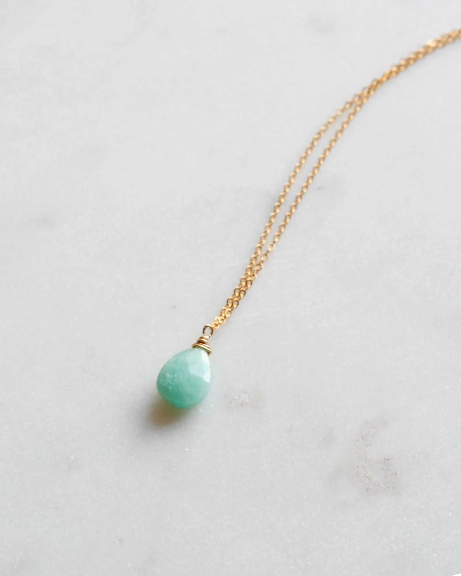 Amazonite necklace