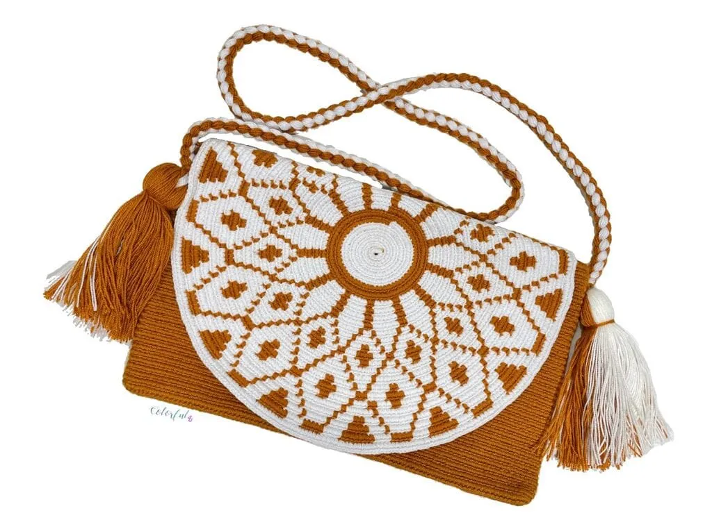 Bohemian Purse with Cover | Envelope