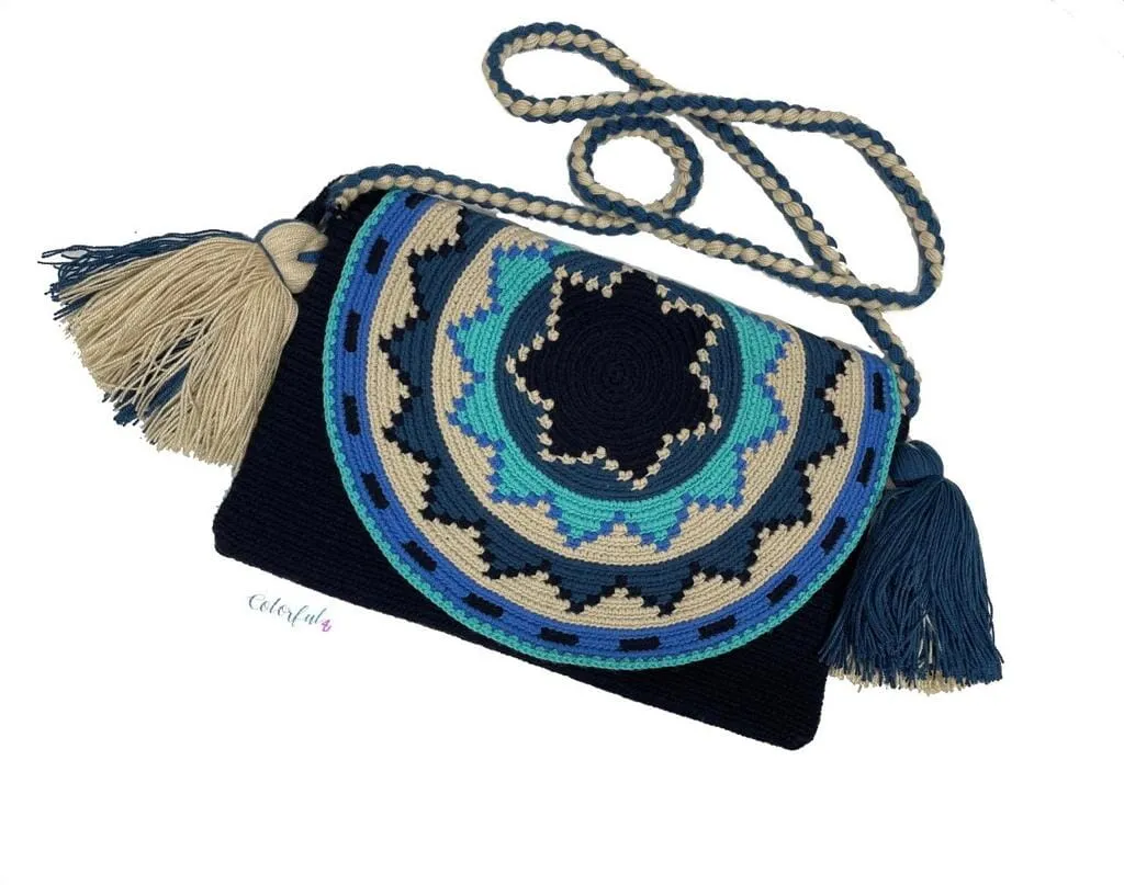 Bohemian Purse with Cover | Envelope