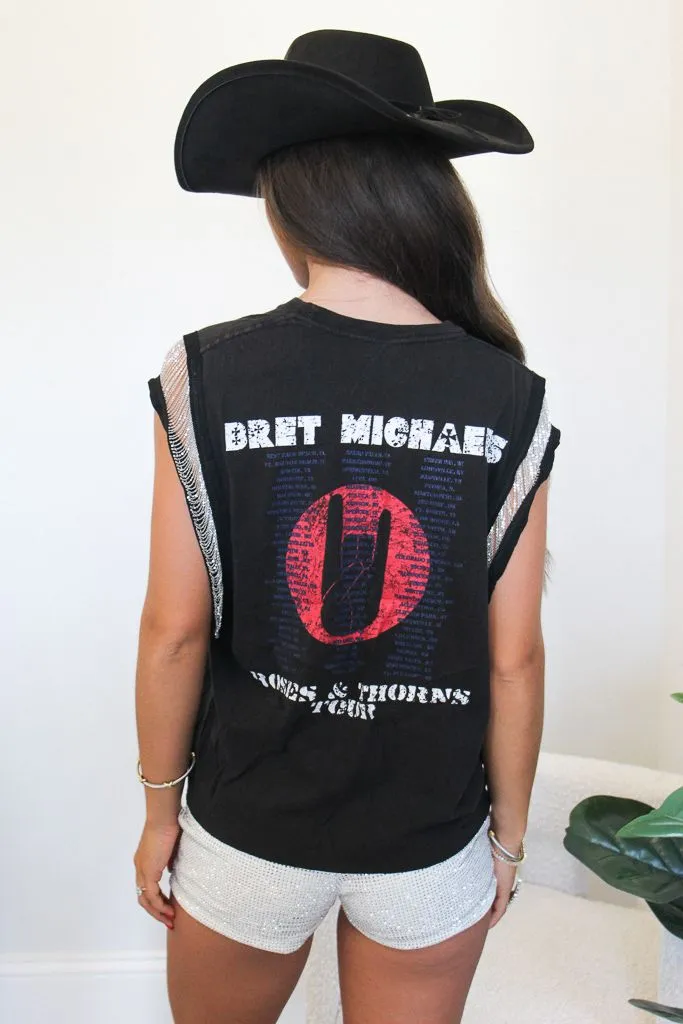 Brett Michaels Double-Sided Chain Tank