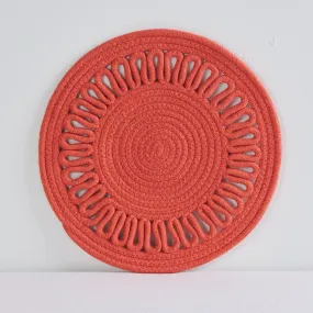 Daisy Placemat - Coral