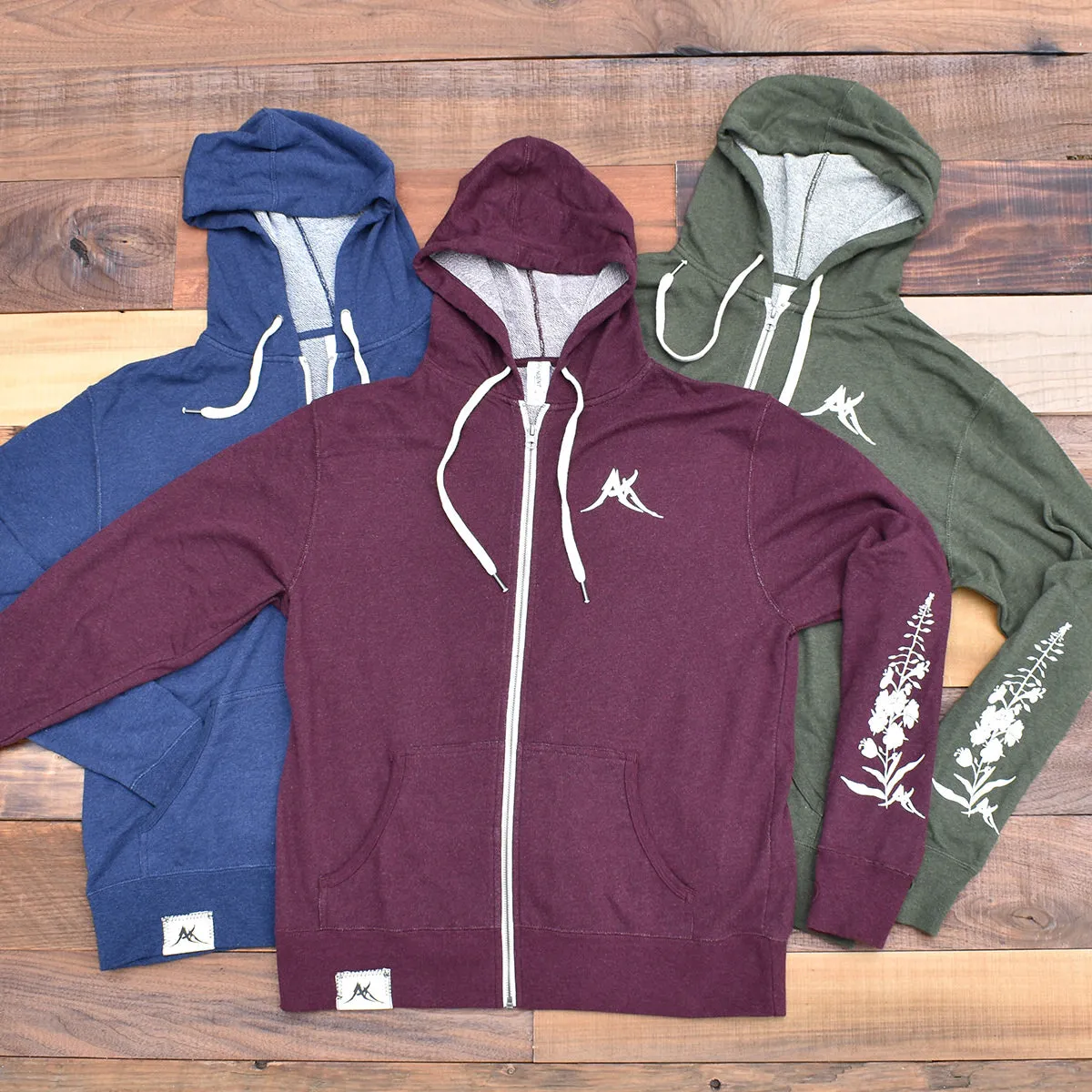 Fireweed Zip-Up Hoodie