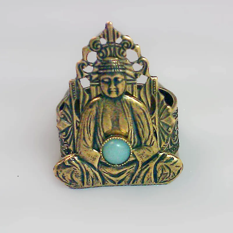 Jan Michaels Amazonite Enlightenment Ring