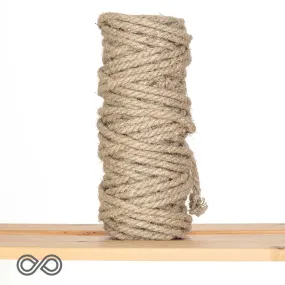 LR10A 10mm Flax Linen Rope (0.4") (2kg Roll)