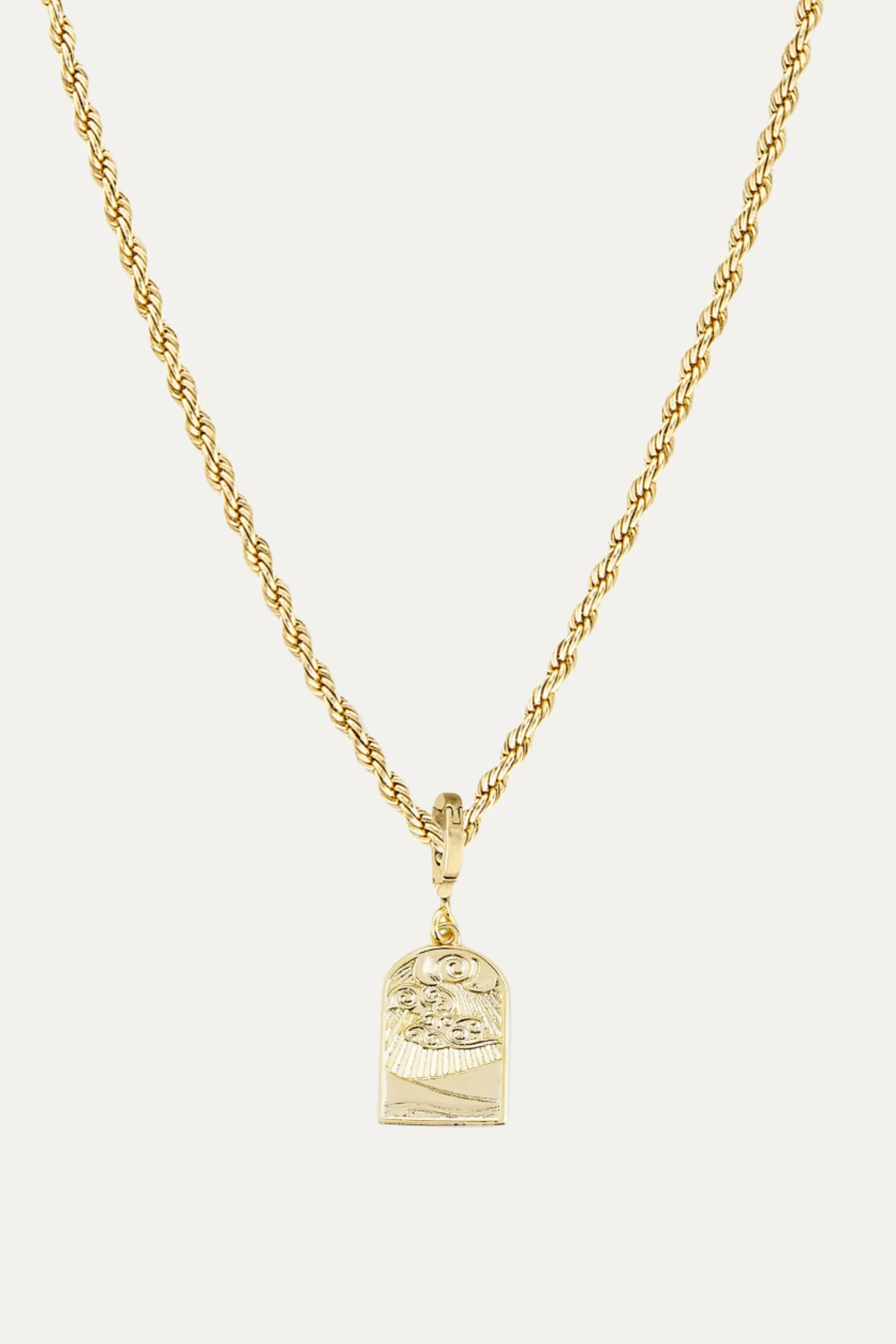 Mara Rope Chain   Zodiac Charm