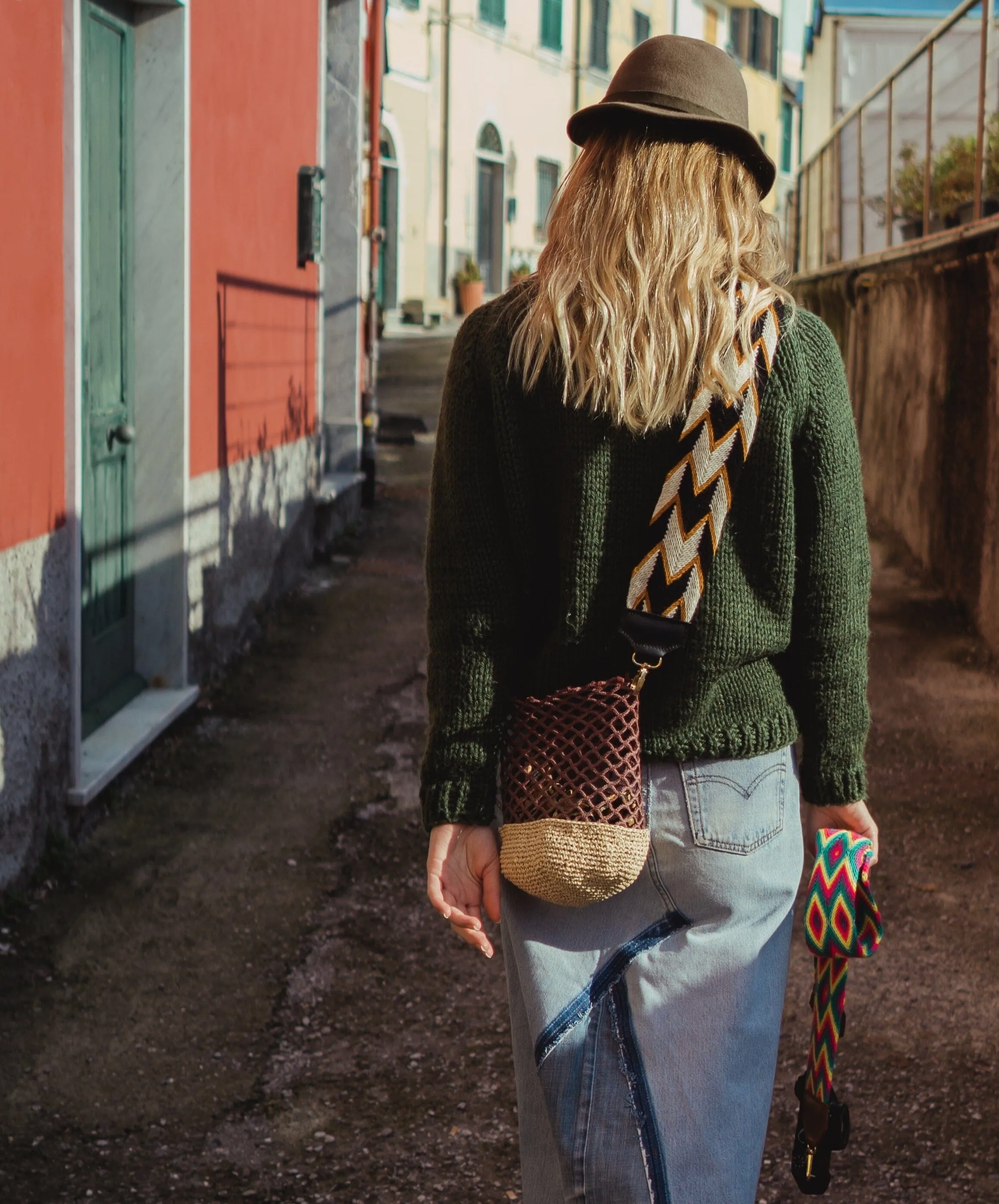 My Rose Taupe Bag Strap | Boho Sands Camera Strap