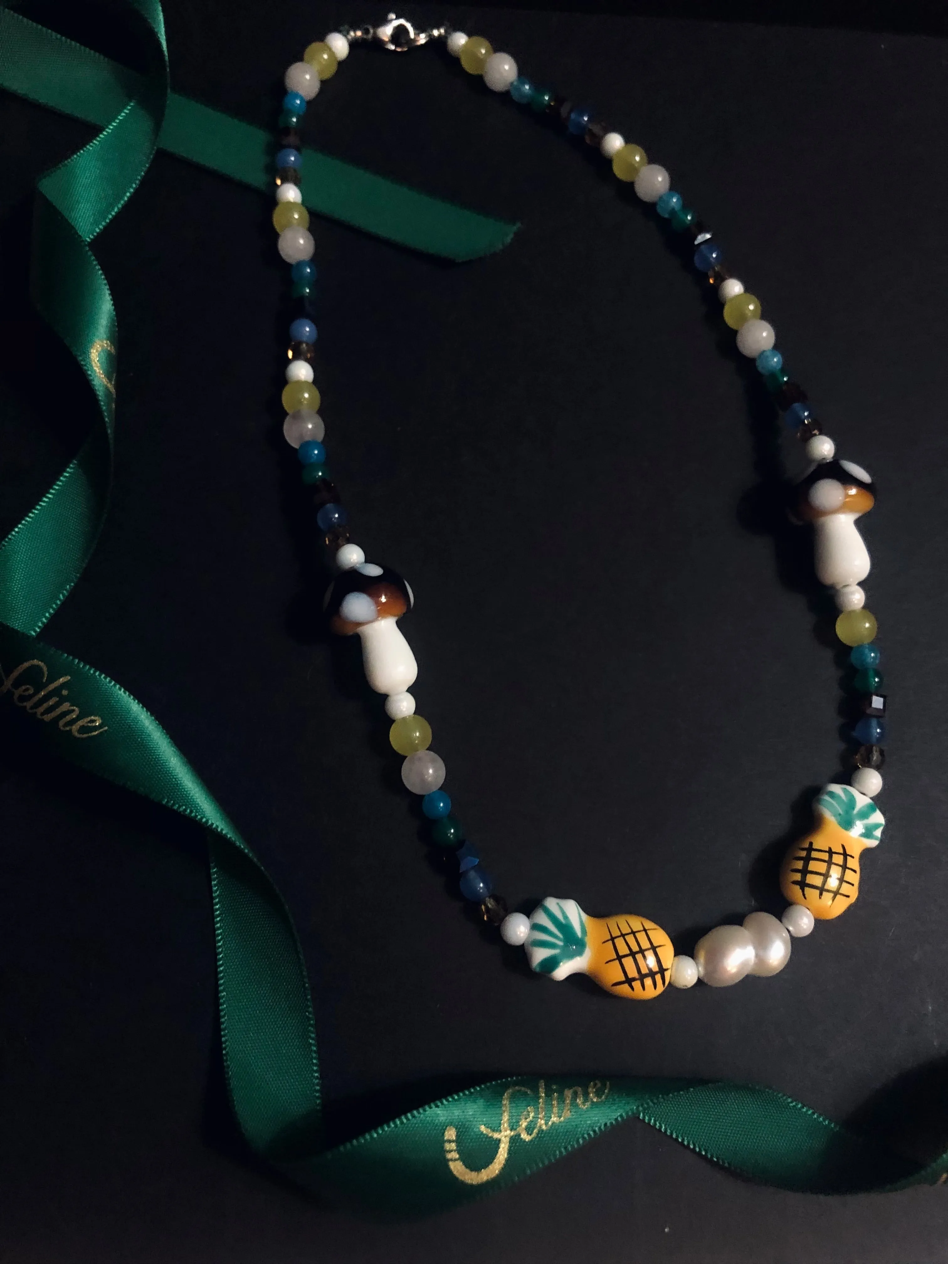 Oaxaca Semi Precious Stone Necklace