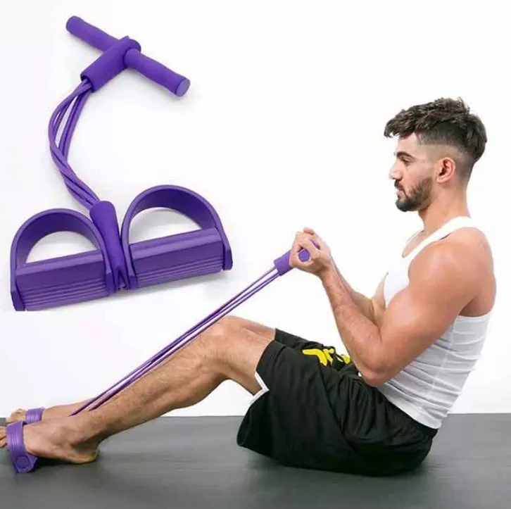 Pull Up Body Trimmer Exercise Rope And Pedal