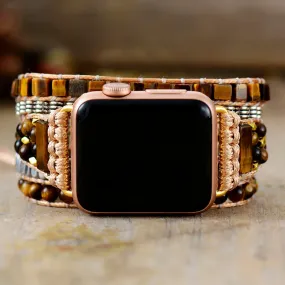 Tiger Eye Apple Watch Band